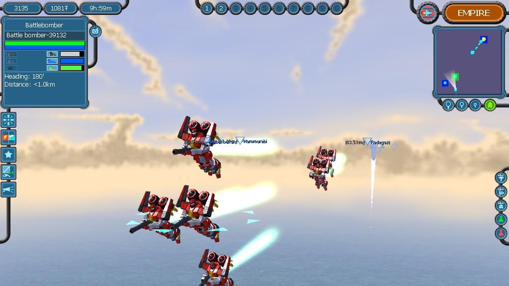Masivně multiplayerová RTS Infinity Empire