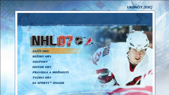 NHL 07 - mega-recenze české PC verze