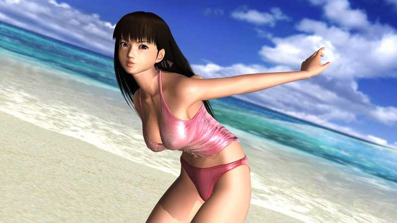 Ženské křivky v Dead or Alive: Xtreme 2
