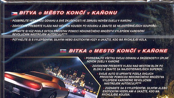 NFS Carbon oficiálně v češtině, modifikace dema