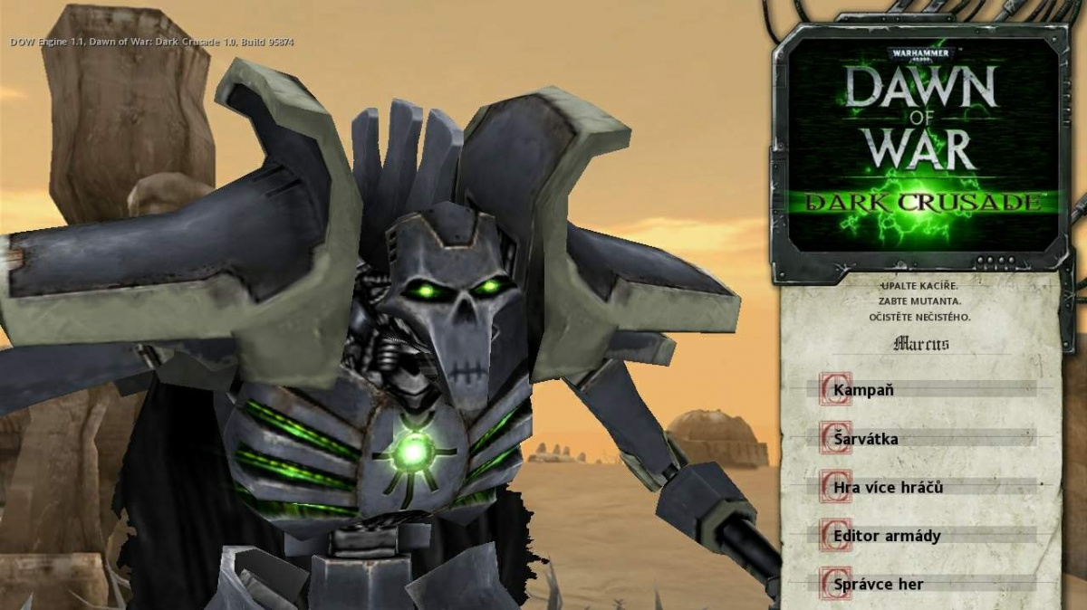 Warhammer: Dark Crusade CZ recenze