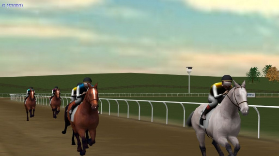 Závodní hra Post-Time se silou 200 koní