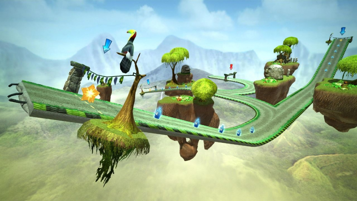 Gripshift jako stažitelná hra pro PS3