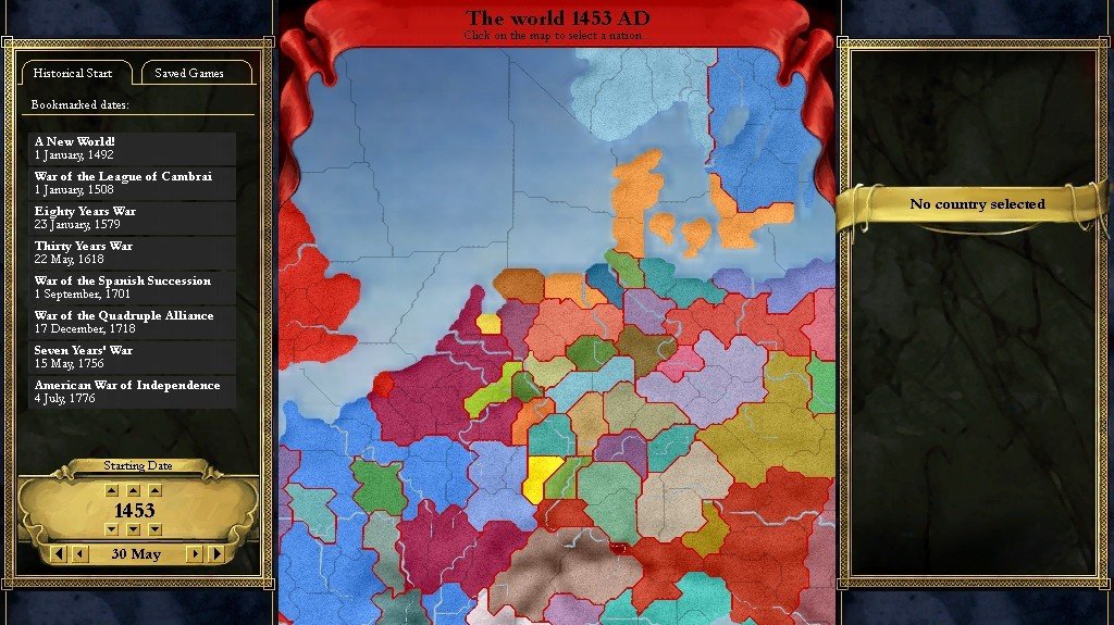 Blíží se čtvrtý datadisk pro Europa Universalis