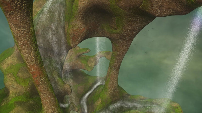 Technologické demo DirectX 10 NVIDIA Cascades