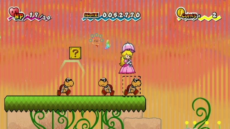 Hravý Super Paper Mario pro Wii