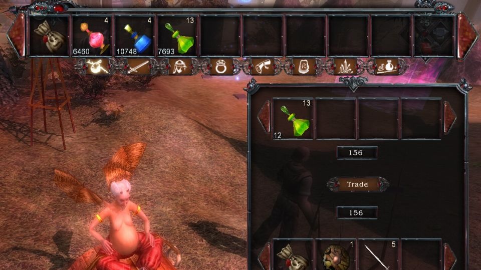 Dawn of Magic - nyní něco o inventáři a obchodu