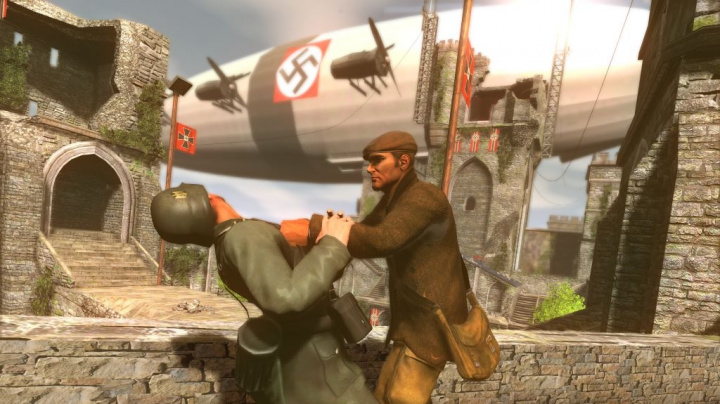 Saboteur pomstí své přátele zabité Němci
