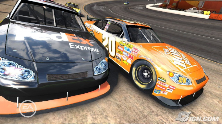 Bezpečnější a přístupnější NASCAR 08