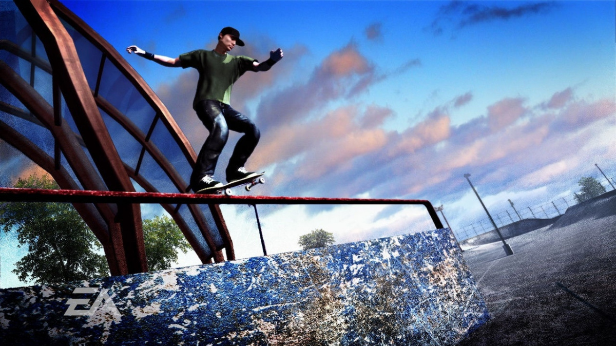 Fiktivní město San Vanelona ve SKATE.