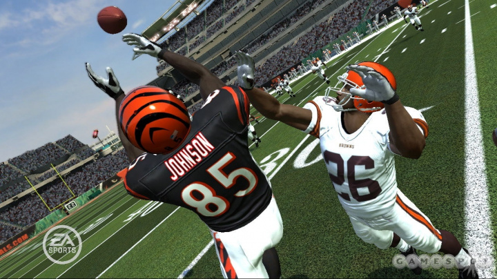 Opravdovější zápasy v next-gen Madden NFL 08