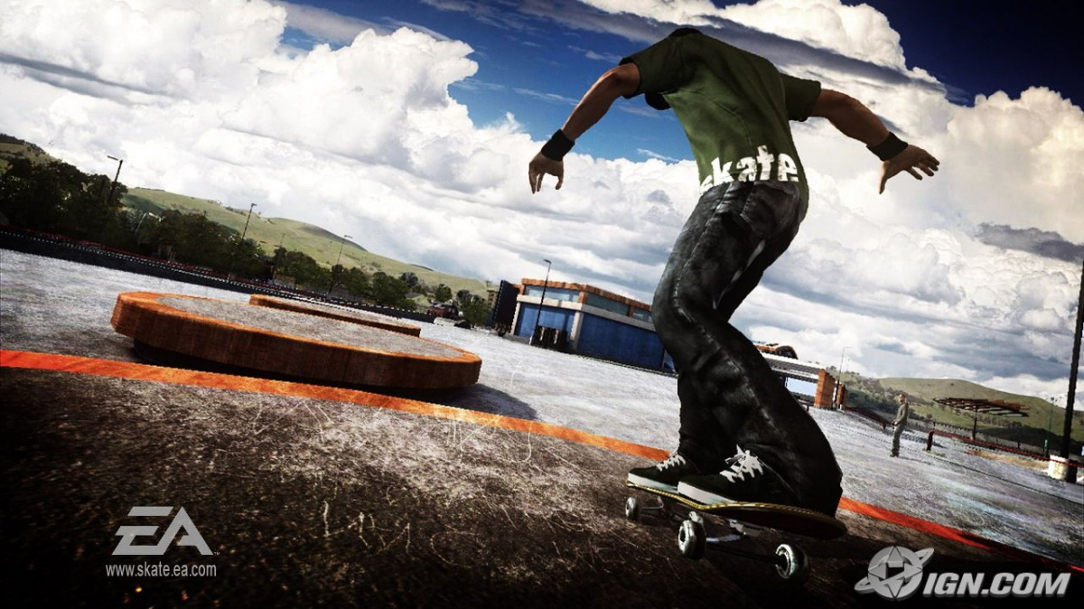 Megalomanský park Dannyho Waye ve SKATE.