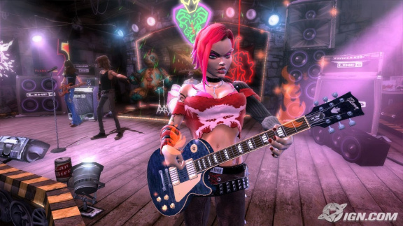 Představení kytarového Guitar Hero III