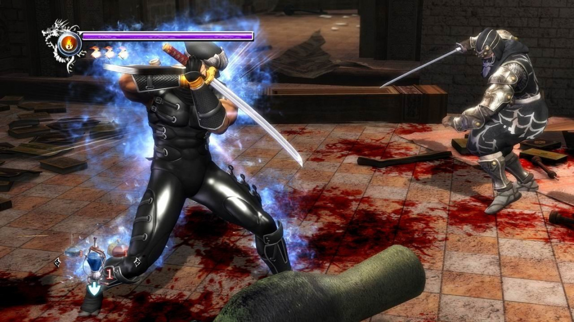 PS3 sekaná v Ninja Gaiden Sigma