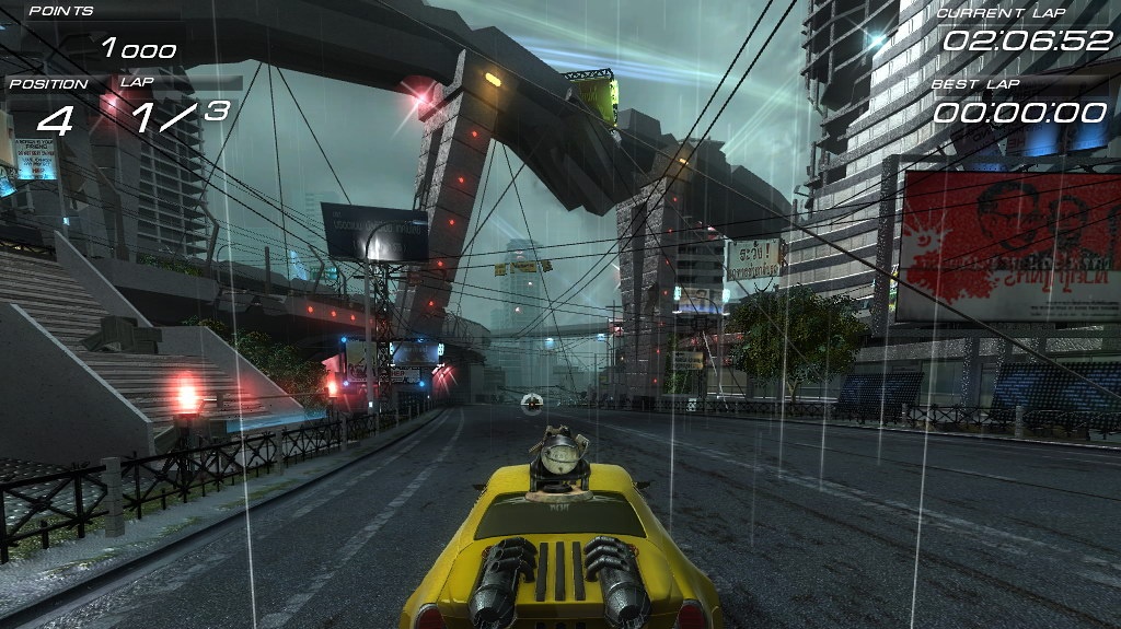 Death Track Resurrection coby ruský klon Rollcage