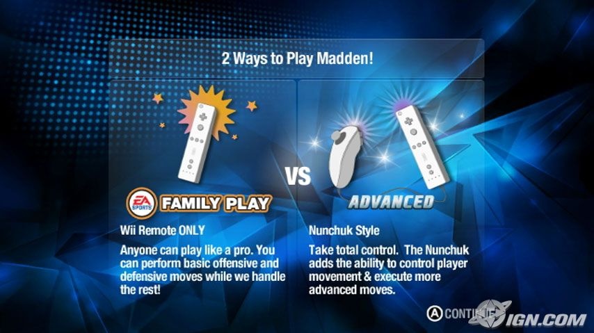 Family Play režim pro Wii od EA Sports