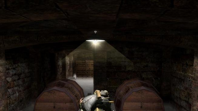 Third-person stealth akce Death to Spies