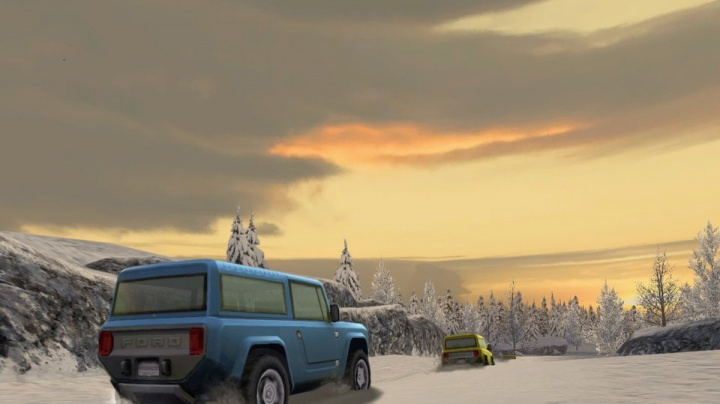 Zdemolujte auto v závodech Ford Off Road