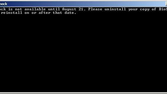 BioShock nespustitelný bez inetové aktivace