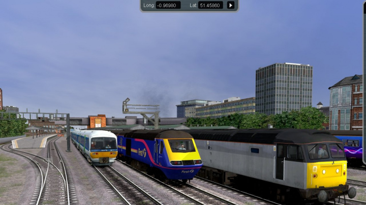 Vlakový Rail Simulator poprvé v pohybu