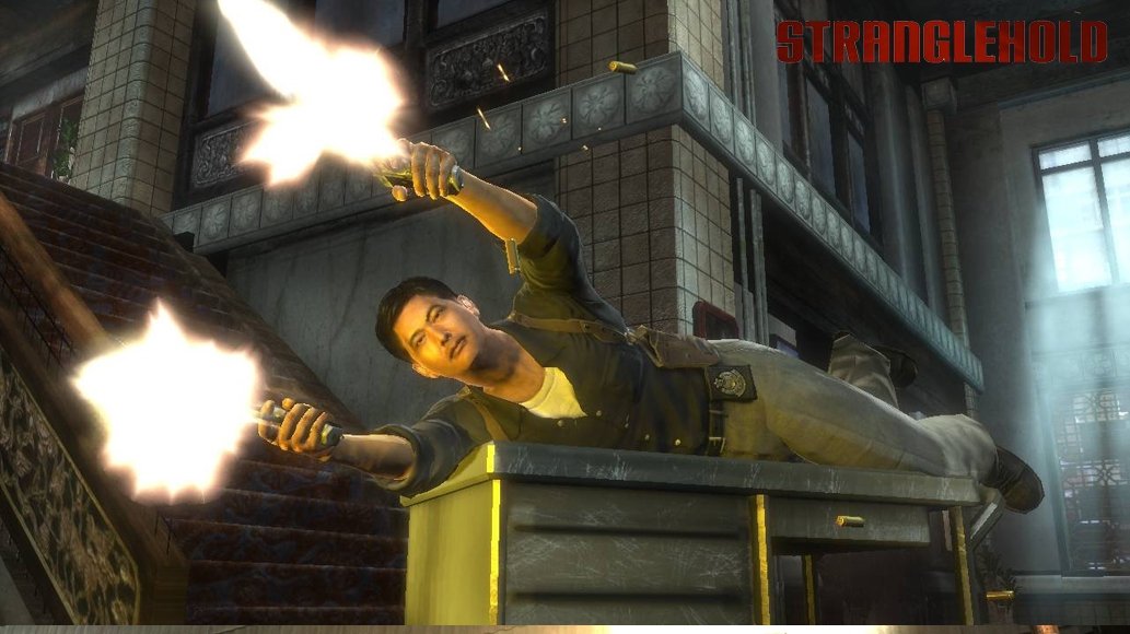 Screenshoty z akce Stranglehold