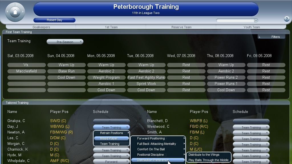 Oznámení Championship Manager 2008