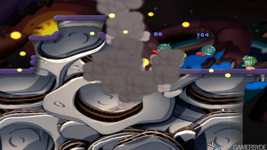 Worms Space Oddity pro Wii v prvních obrázcích