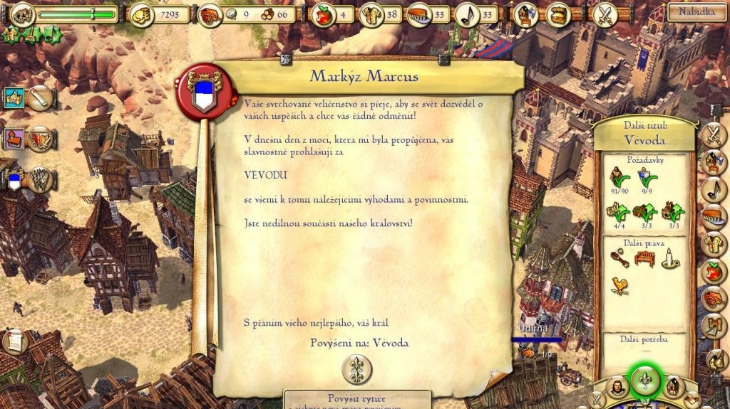 Settlers VI: Vzestup říše - přeložená videa&obrázky