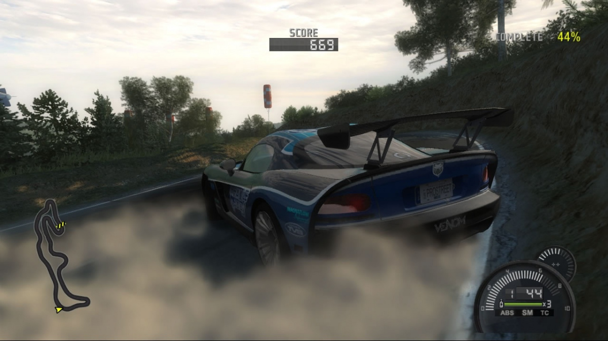 Bouračky a karamboly z NFS ProStreet