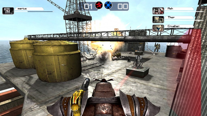 Euforičtí roboti v Battle Rage z Polska