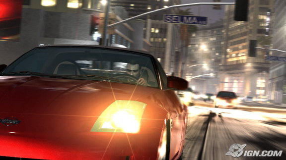 Křížem krážem v MP Midnight Club Los Angeles