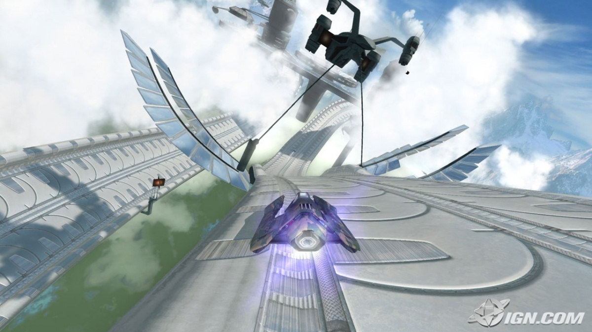 Neonové cesty odloženého Wipeout HD