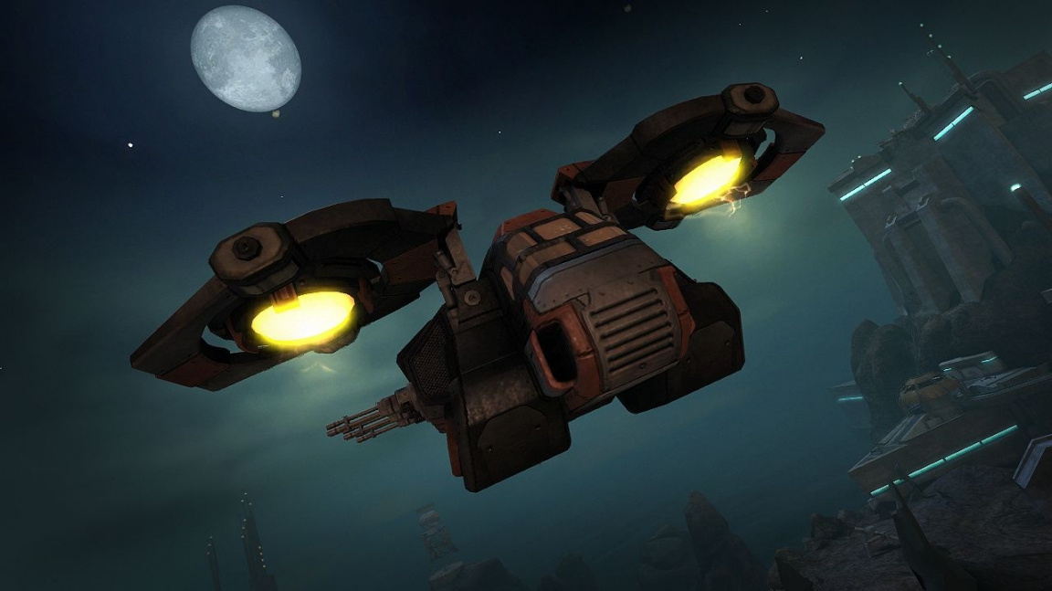 Výsadková loď z Warhawk: Omega Dawn