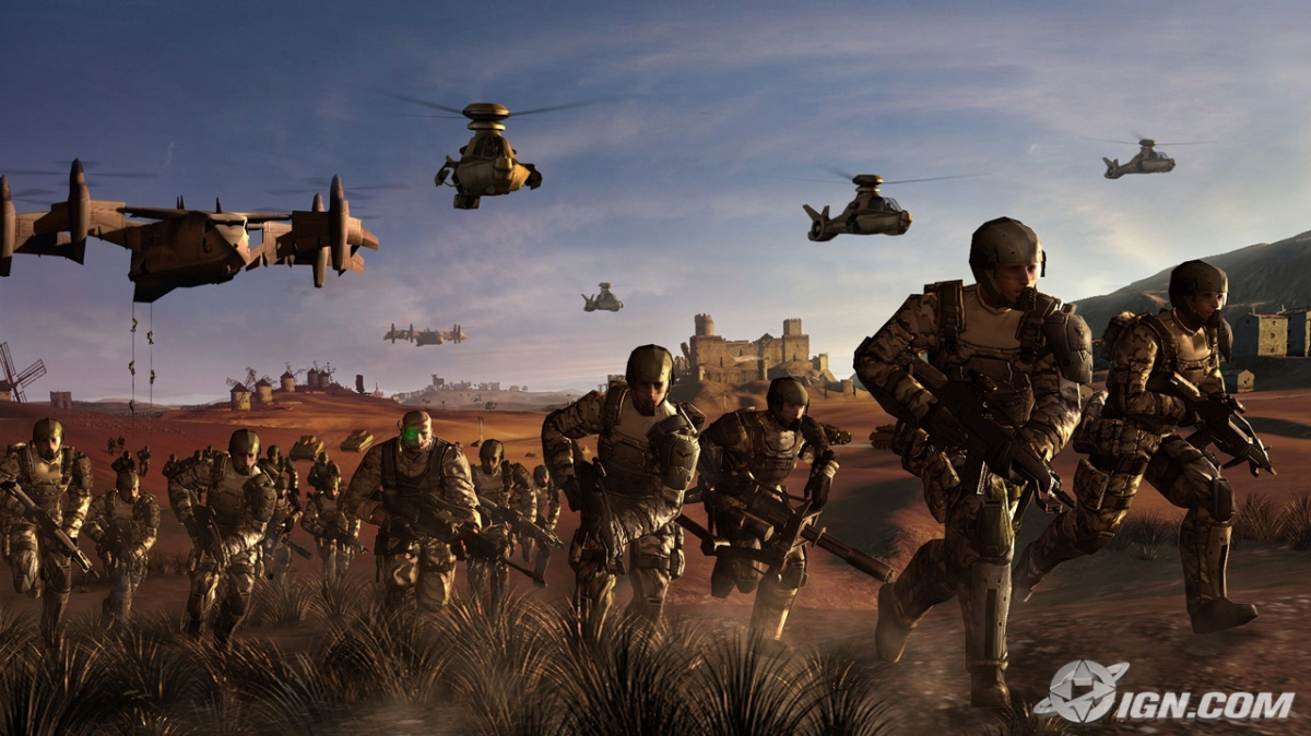 Dobyvatelé New Yorku v RTS Tom Clancy's EndWar