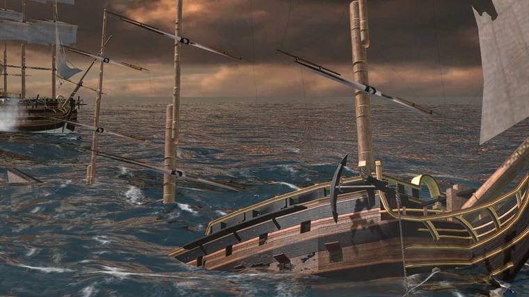 Preview námořních bitev Empire Total War