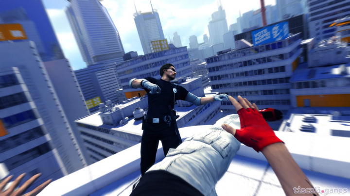 Síla setrvačnosti v Mirrors Edge