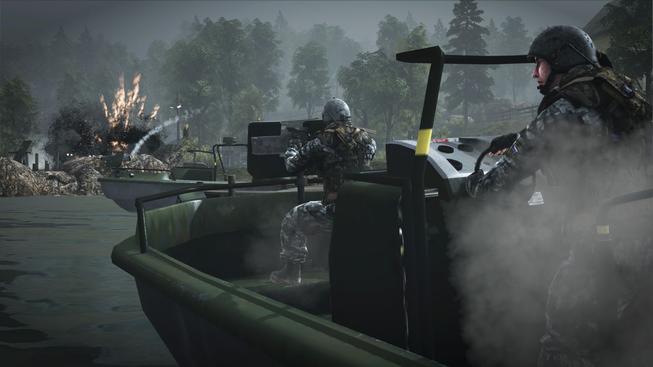 Destrukce v honu za zlatem Battlefield Bad Company