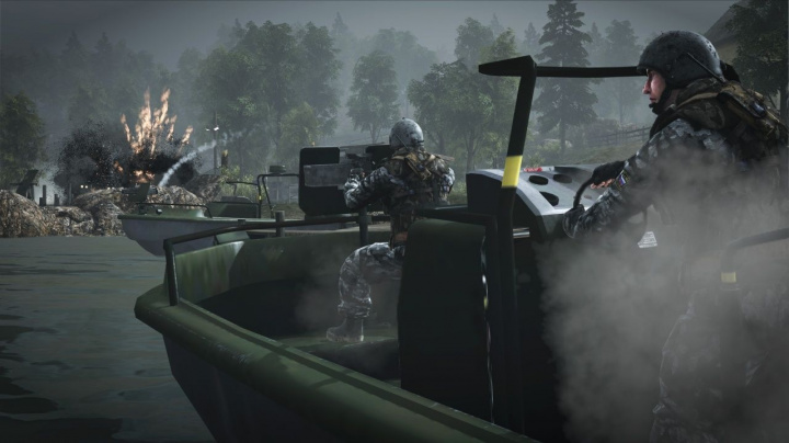 Destrukce v honu za zlatem Battlefield Bad Company