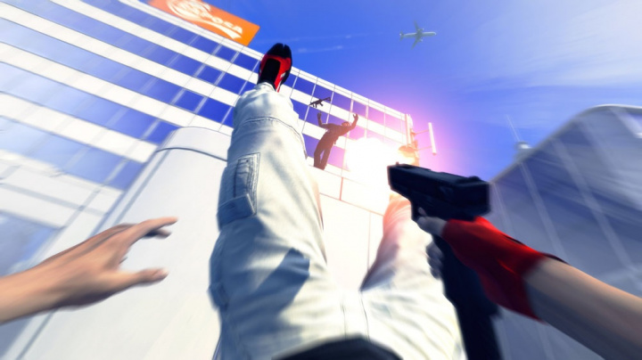 Akrobacie z Mirrors Edge