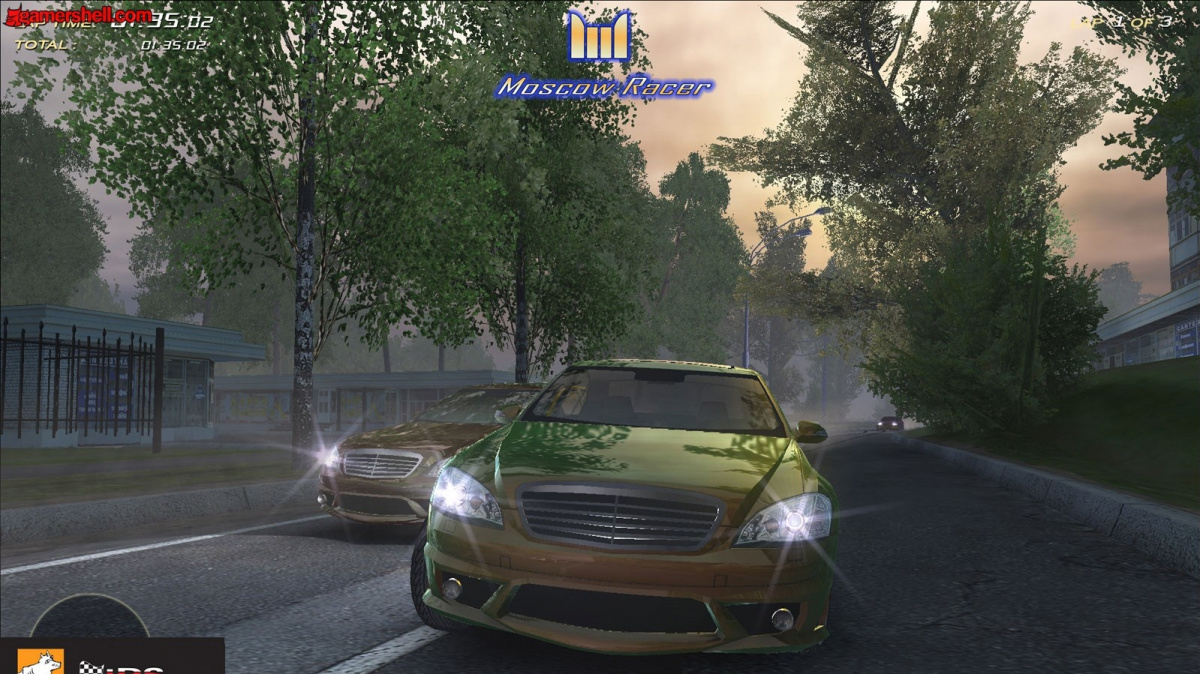 Ruskou metropolí v Moscow Racer