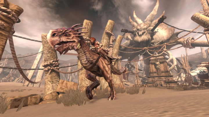 Gigantické bestie v Golden Axe Beast Rider