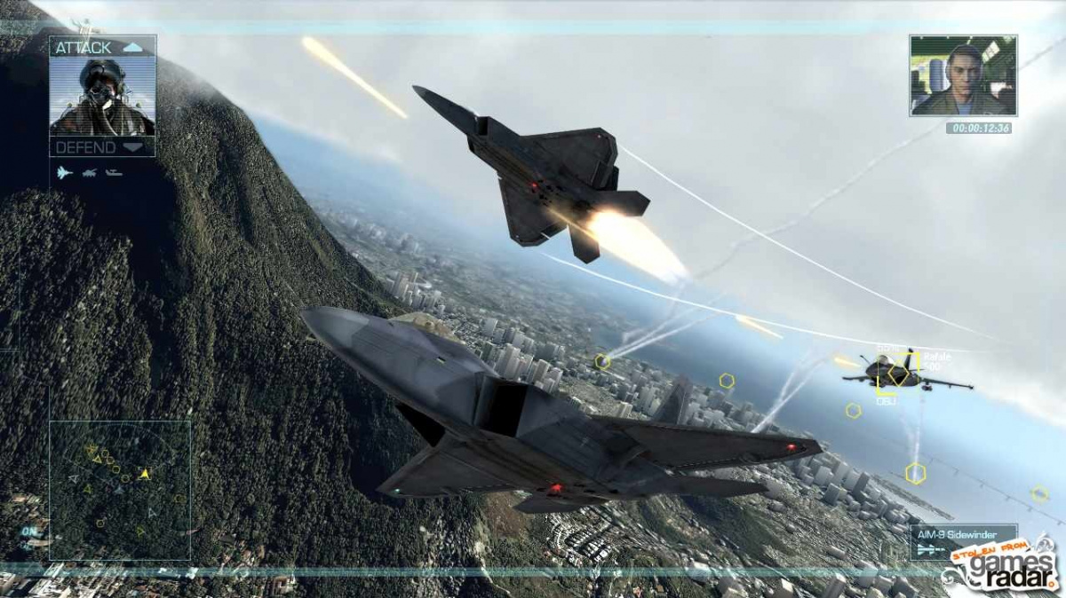 Bojové úkoly z Tom Clancy's H.A.W.X.