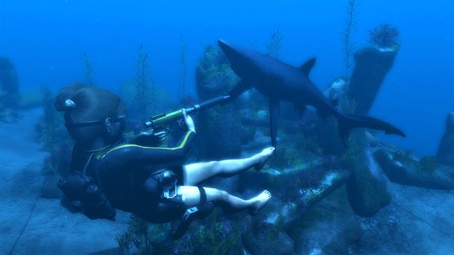 Lara natáčí v Tomb Raider Underworld