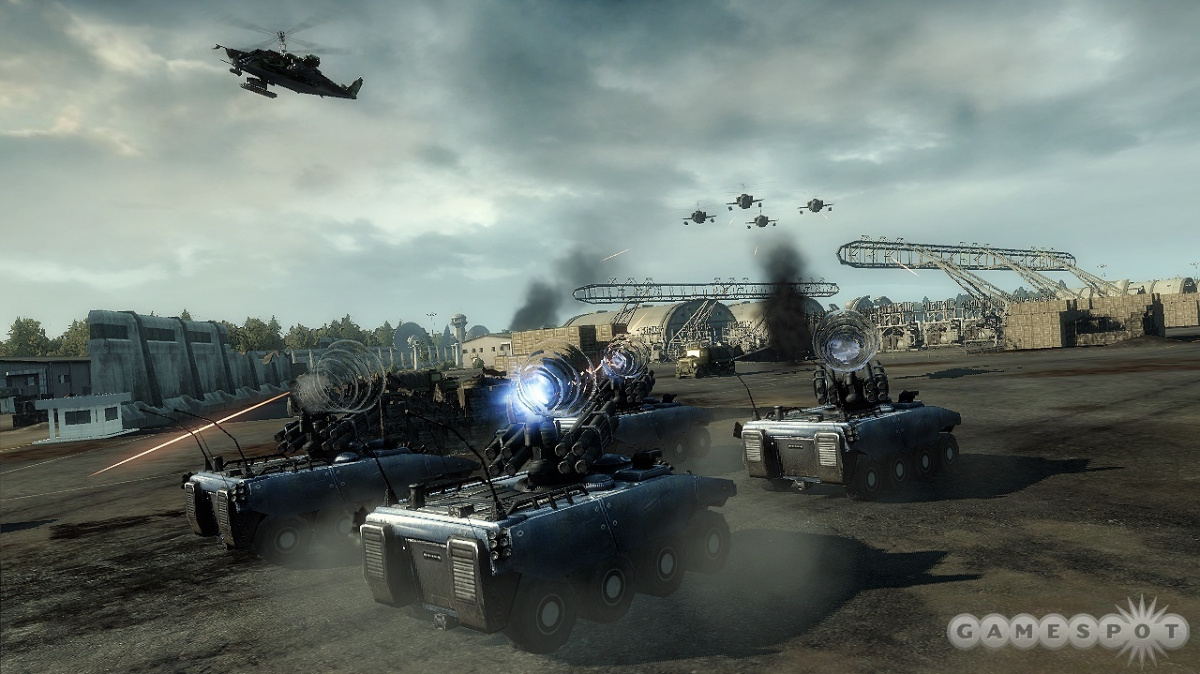 Přípravy na sestřelení raketoplánu v EndWar