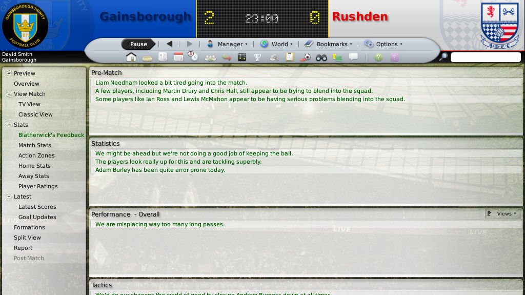 Football Manager 2009 CZ - recenze