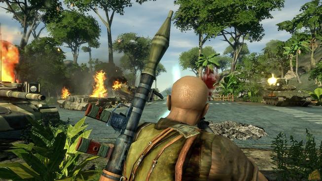 Mercenaries 2: World in Flames venku