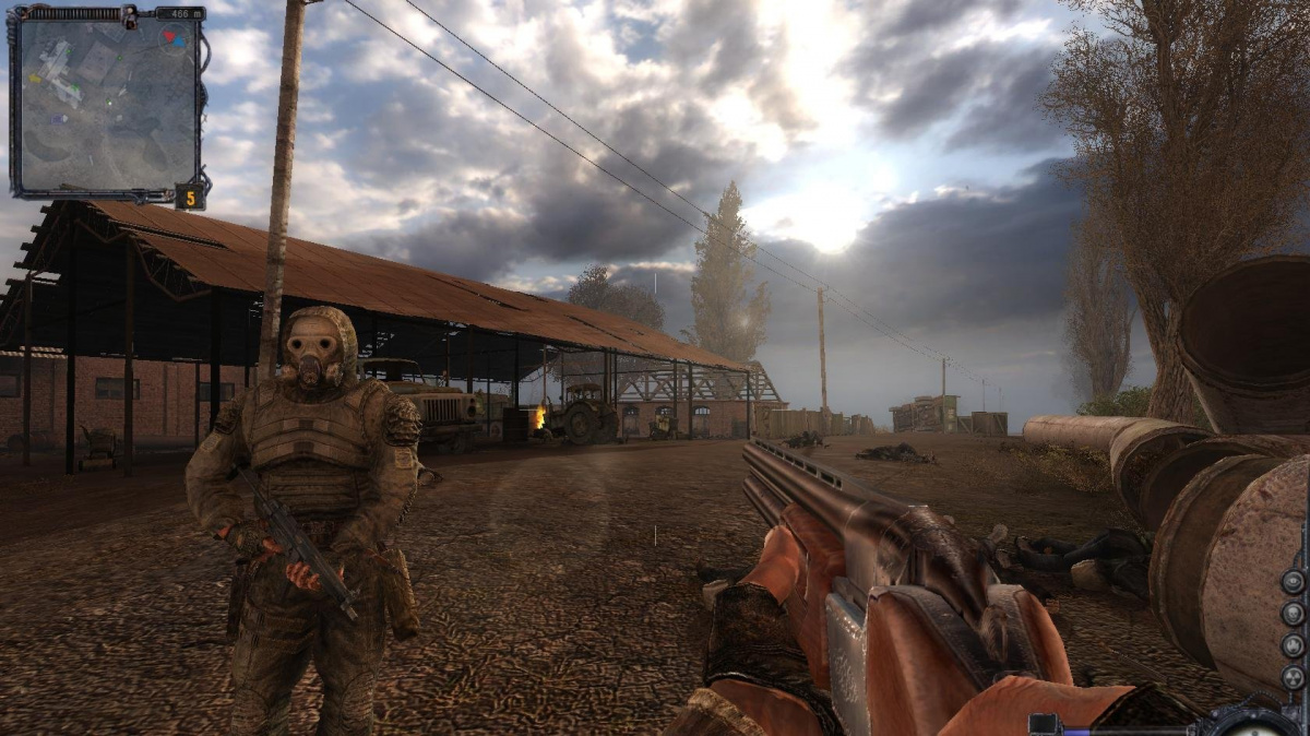 Screenshoty z české verze Stalker Clear Sky