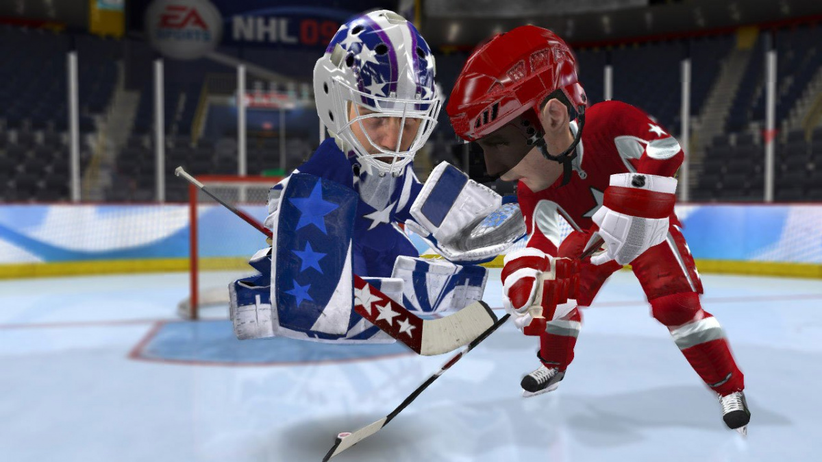 Oznámení stažitelné hry 3 na 3 NHL Arcade