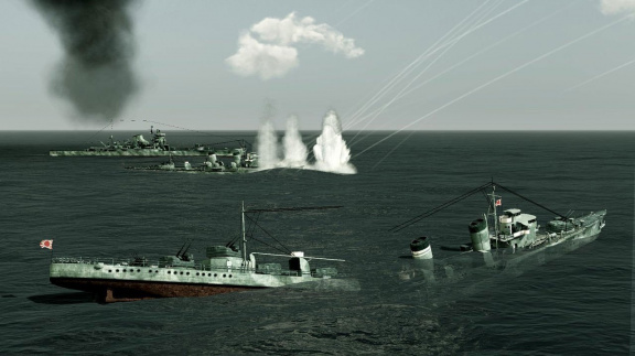 V čele japonské flotily z Battlestations Pacific