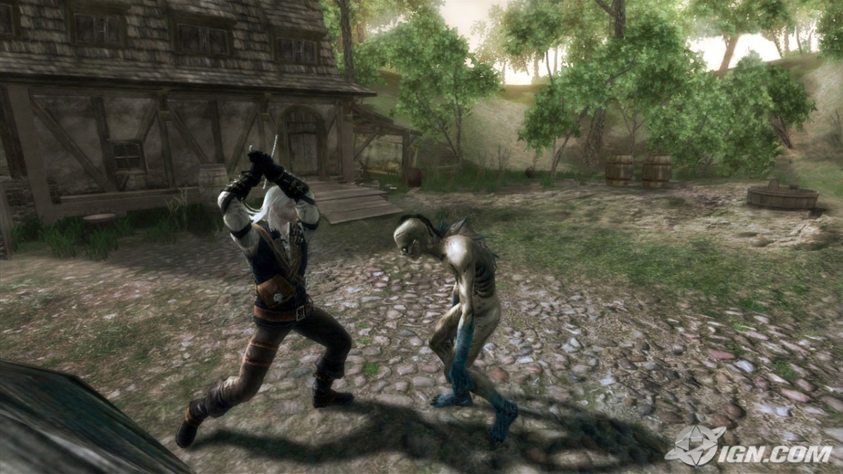 Witcher Rise of White Wolf se orientuje na akci